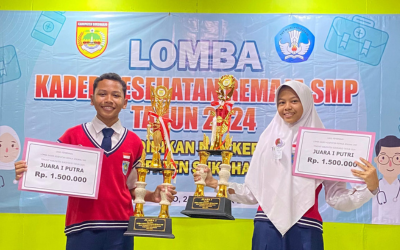 Selamat.. 2 Kader Kesehatan Remaja Spensa Meraih Juara 1 dalam Lomba KKR Kab. Sukoharjo 2024