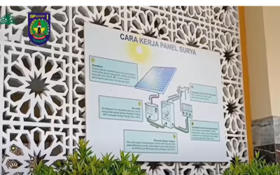 Inovasi Elektrolisa Air Minum Panen Air Hujan Masjid Ramah Lingkungan SMP Negeri 1 Sukoharjo